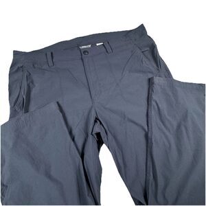 LL Bean Water-Resistant Cresta Hiking Pant Men 40x30 Gray Performance Cargo Gorp
